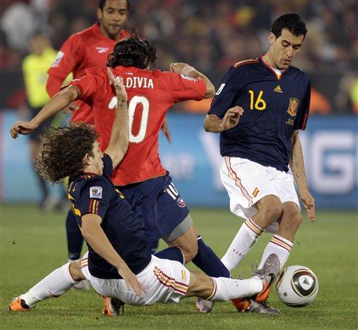 智利vs西班牙2010