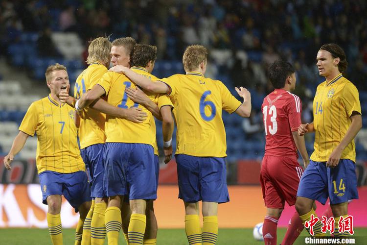 2012中国男足对瑞典